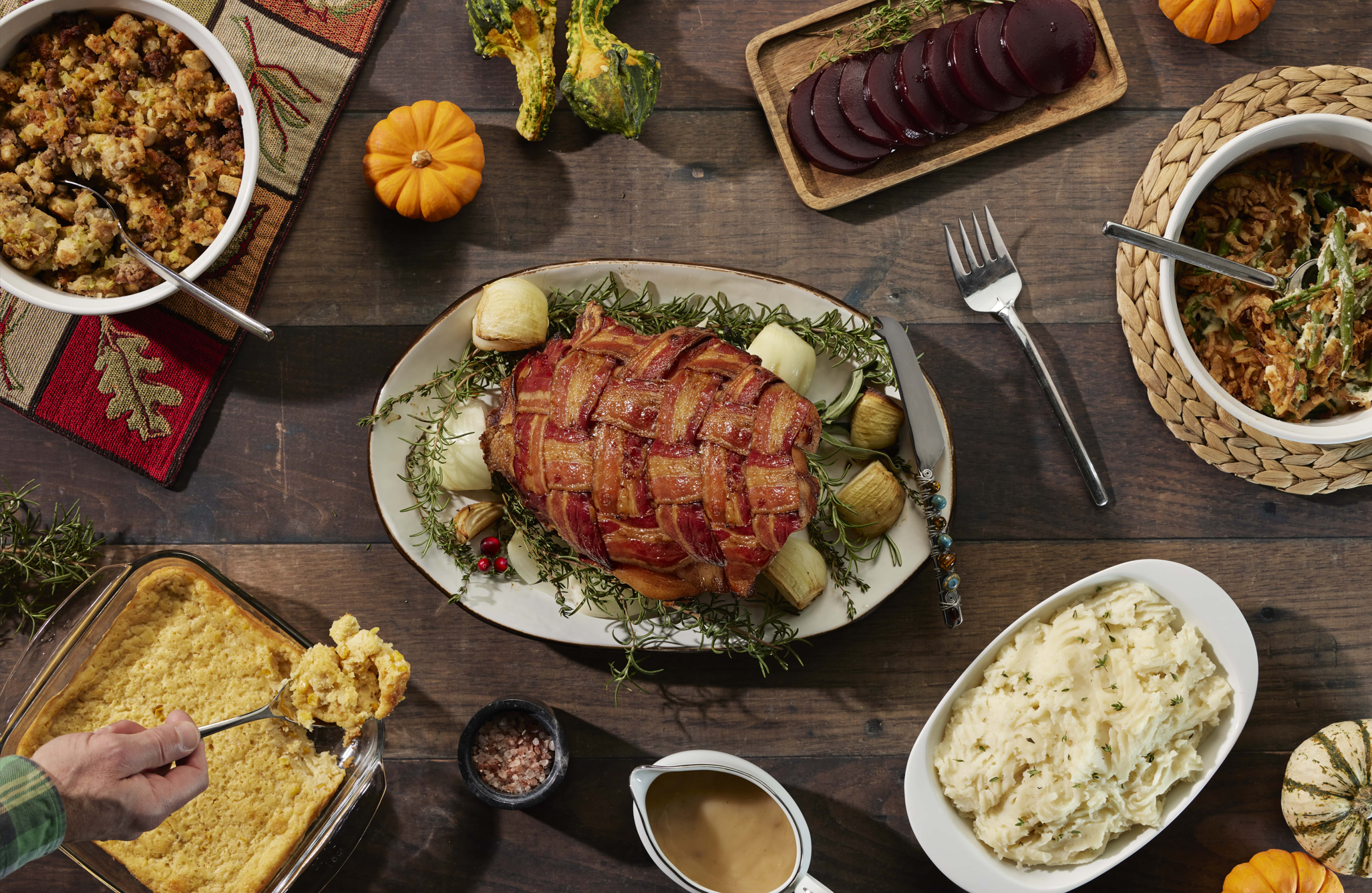 Smoked BBQ Bacon Turkey (Half the Time!) — The Ultimate Halftime Smoker Recipe