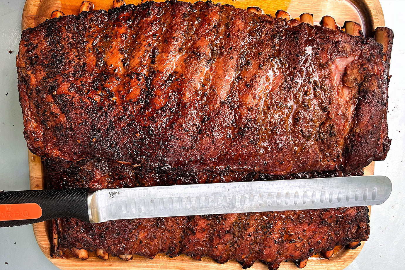 SMOKED PORK RIBS