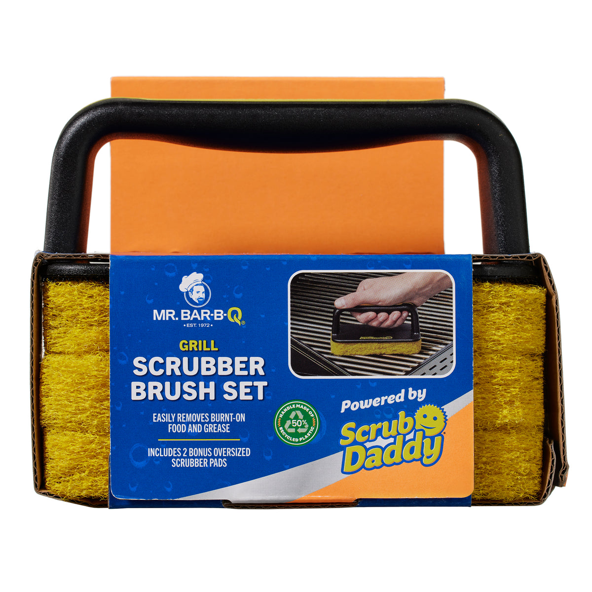 Grill Scrubber Brush Set Powered by Scrub Daddy®