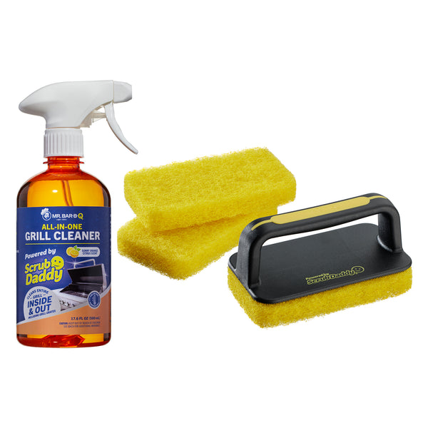 Grill Scrubber Brush Set Powered by Scrub Daddy®