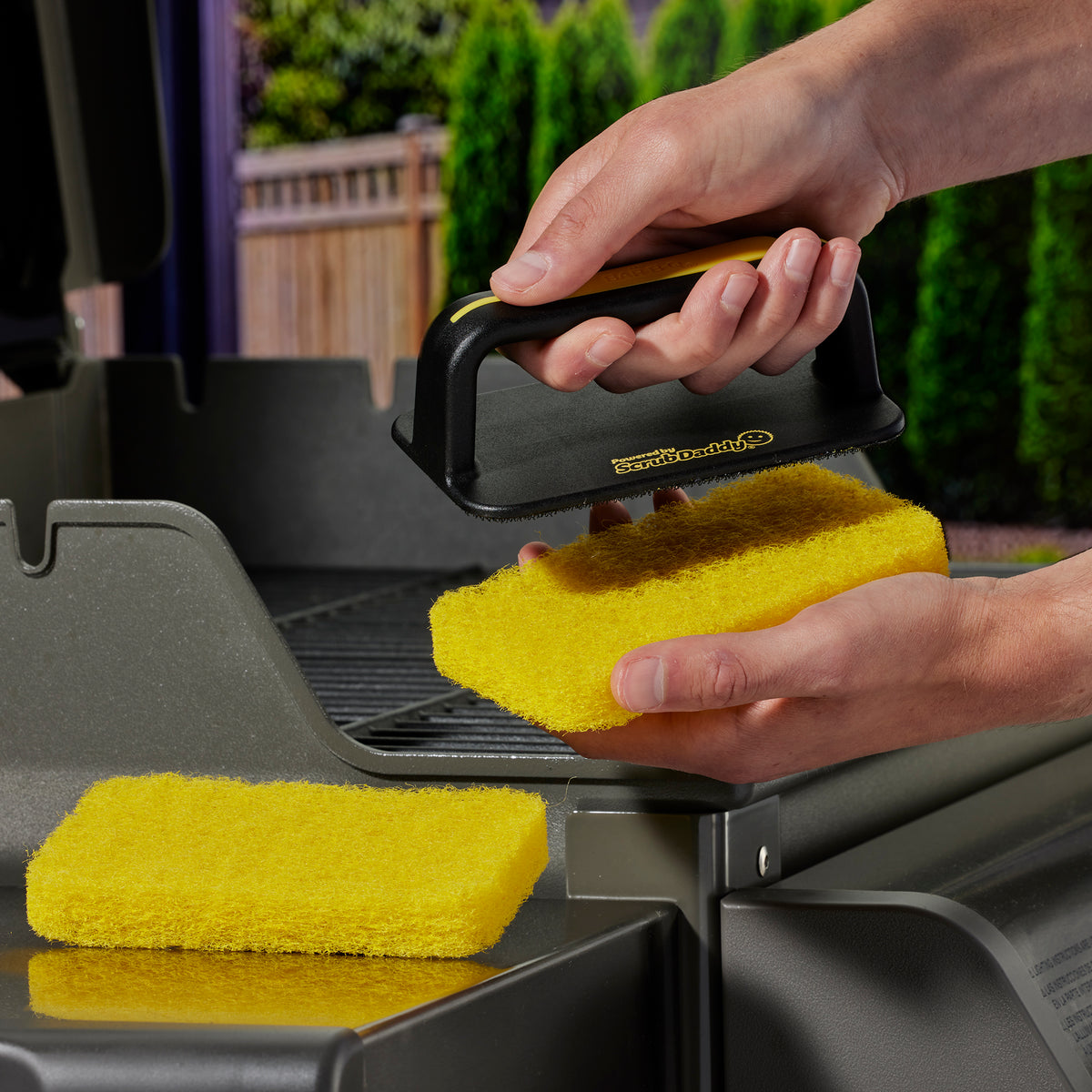 2-Pack Grill Scrubber Replacement Pads Powered by Scrub Daddy®