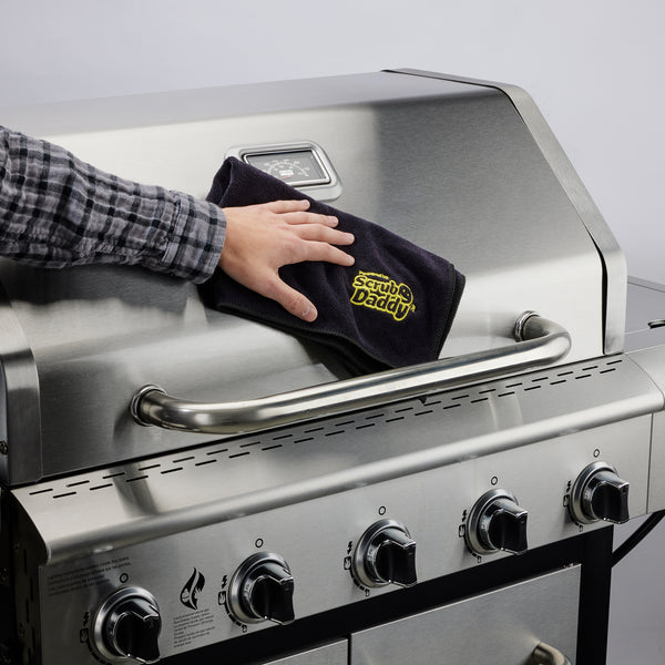 2-Pack Microfiber Grill/Griddle Cloths Powered by Scrub Daddy