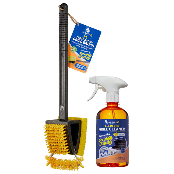 XL Triple Action Grill Brush Powered by Scrub Daddy®