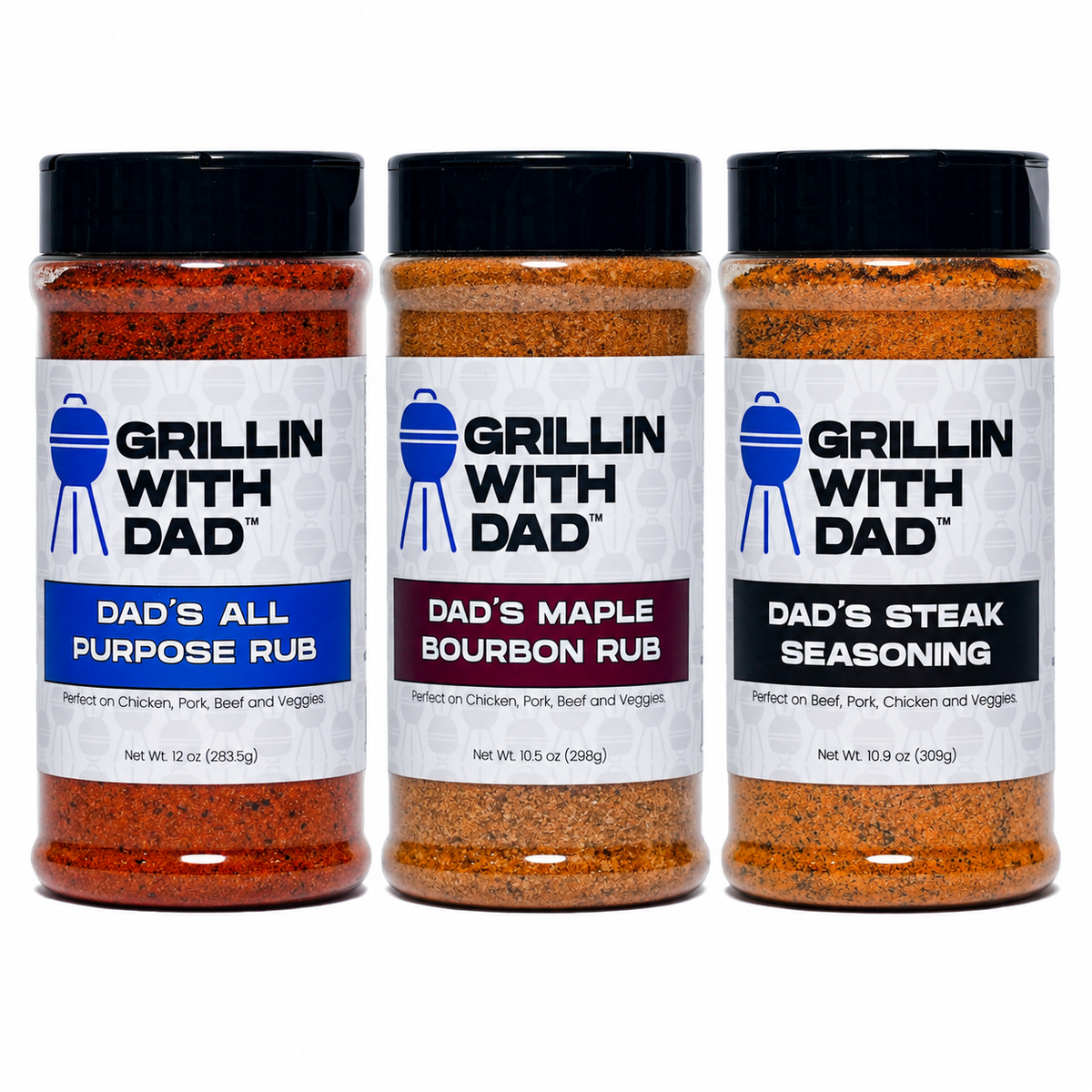 Grillin With Dad Seasoning Combo