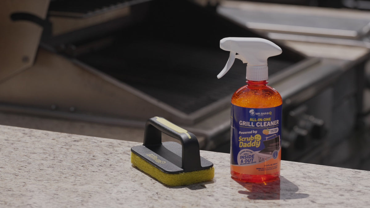 Grill Scrubber Brush Set Powered by Scrub Daddy®