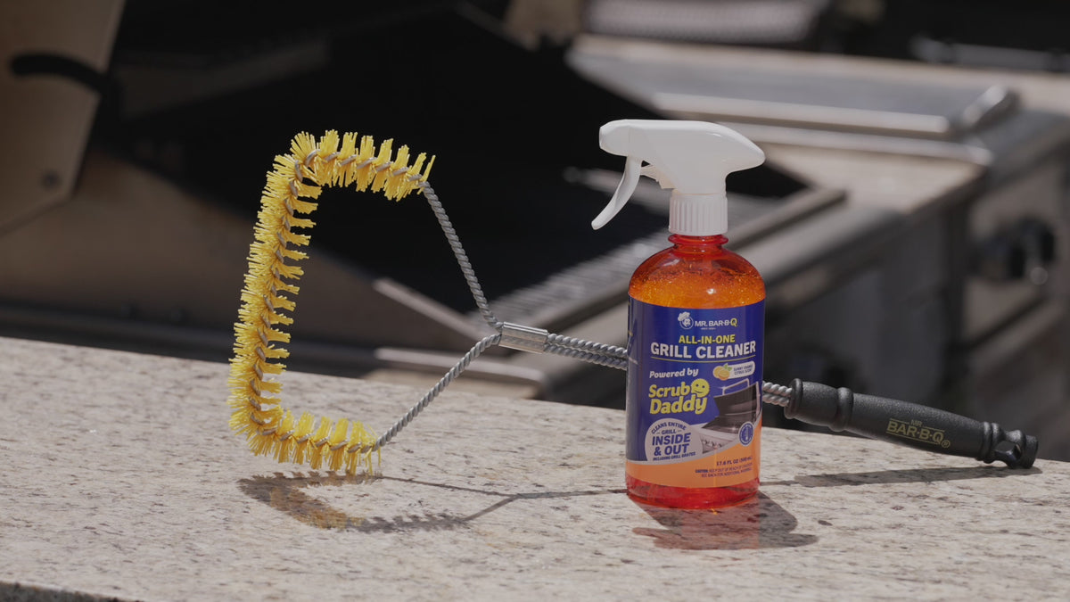 U-Shaped Grill Brush Powered by Scrub Daddy®