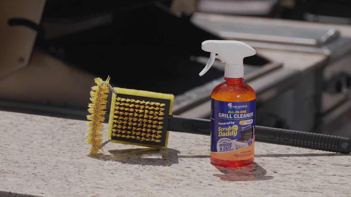 XL Triple Action Grill Brush Powered by Scrub Daddy®