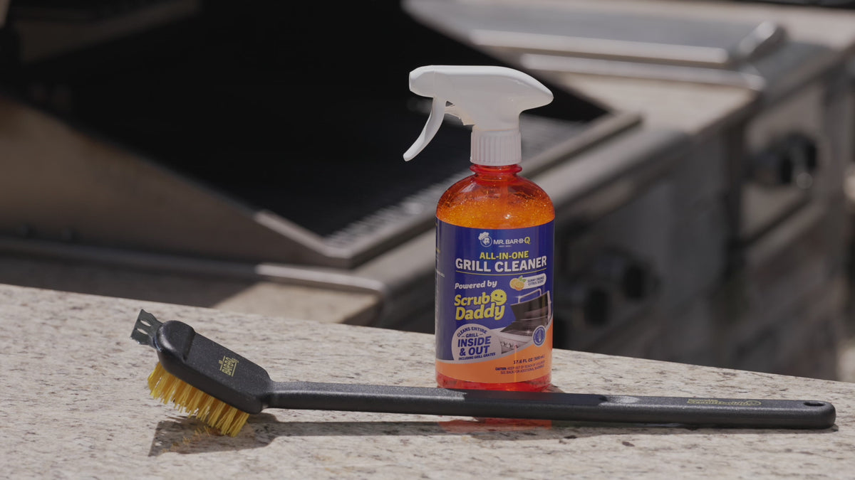 18” Deluxe Grill Brush Powered by Scrub Daddy®