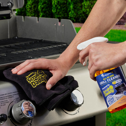 2-Pack Microfiber Grill/Griddle Cloths Powered by Scrub Daddy
