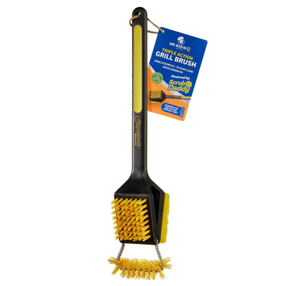 Triple Action Grill Brush Powered by Scrub Daddy®